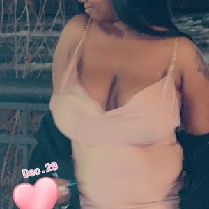 Champagne/ Pink Dress